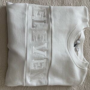 EleVen by Venus Williams white sweatshirt